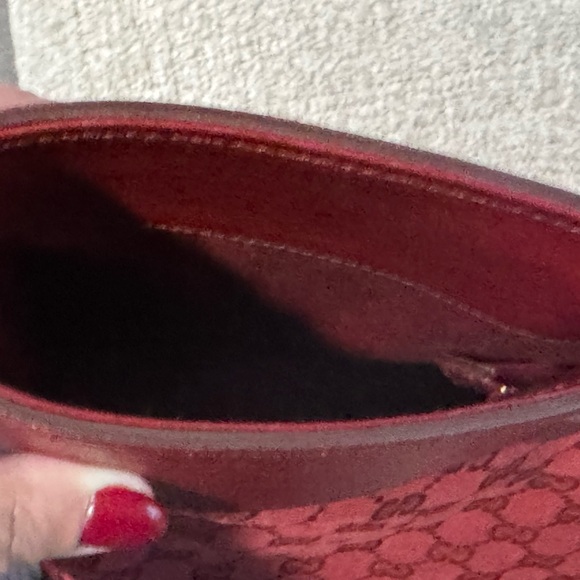 Gucci Belted leather/canvas medium Tote - Picture 13 of 14